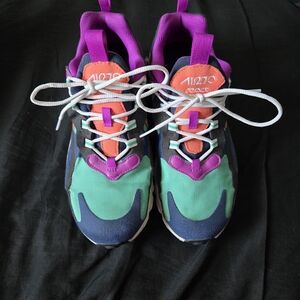 Nike Air 270 React (Purple, Green, Orange, & Blue)